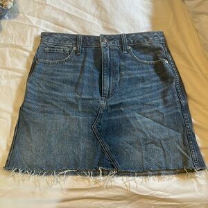 High waisted like new Abercrombie & Fitch Jean Skirt - denim skirt